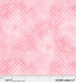 Sorbet Pin Dots 4984 LP Pink P and B Textiles 