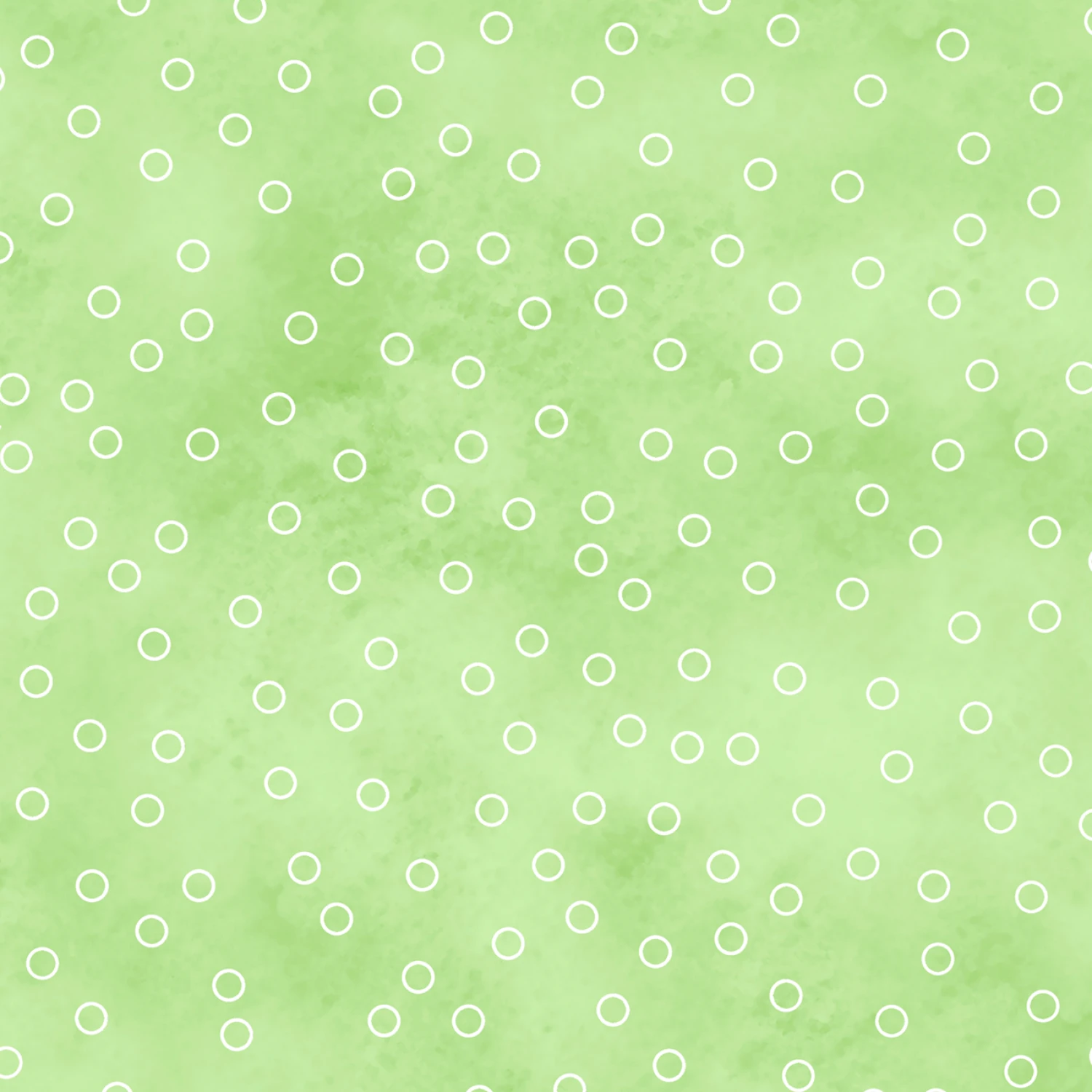 Sorbet Flannel 6228 G Green Tossed Open Dot P and B Textiles 