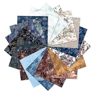 Hoffman Batik Fat Quarter Bundle Autumn 18 FQs 