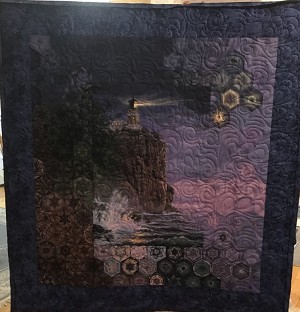Split Rock Light House 7 Panel Quilt Kit, Northcott 