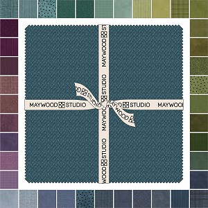 Woolies Flannel Gemstones 10 Inch Layer Cake Squares Maywood Studio 
