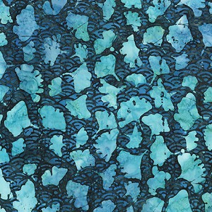 Azula 19776 78 Peacock Artisan Batik Robert Kaufman 