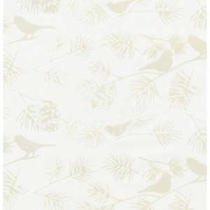 Forest Trails Artisan Batik 20129 15 Green Birds Pinecone Robert Kaufman 