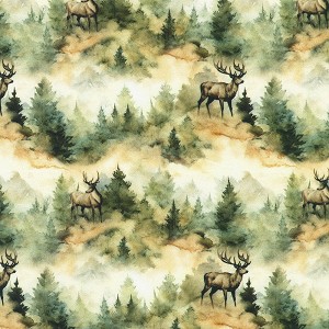 Nature Retreat 23637 345 Cypress /Forest Deer Robert Kaufman 