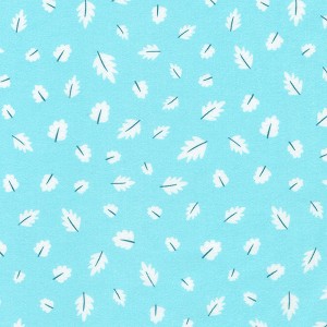 Gentle Night Flannel 22368 70 Aqua Robert Kaufman 