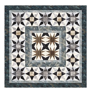 Northcott Stonehenge Surfaces Stone Points Quilt Kit 