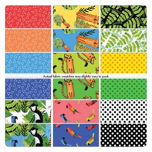 Safari Fun 10 Inch Layer Cake Squares Benartex 