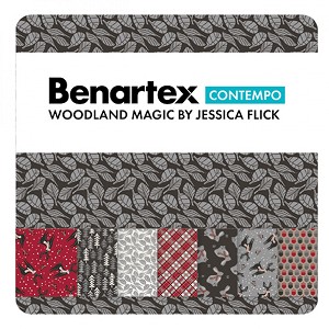 Woodland Magic Jelly Roll Strips Benartex 