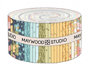 Sunlit Blooms Jelly Roll Maywood Studio 