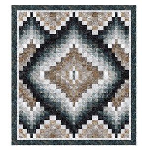 Northcott Stonehenge Surfaces Surface Diamonds Quilt Kit 