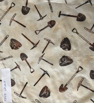Hoffman Exclusive Bali Batik T2518 84 Wheat Mining Tools 