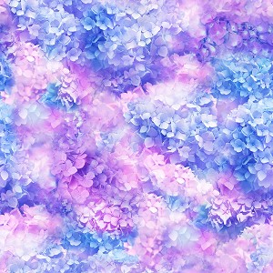 Garden Bliss T4901 30 Lilac Digital Print Hoffman 