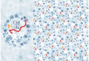 Celebrate the Seasons T4907 586 January Digital Panel Hoffman 