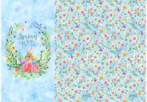 Celebrate the Seasons T4907 589 April Digital Panel Hoffman 