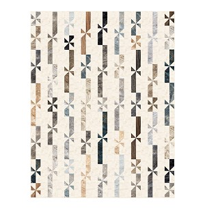 Northcott Stonehenge Surfaces Taffy Twirl Quilt Kit 