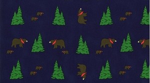 Take a Hike JL227 Navy Bears Woods, Dear Stella 