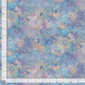 Dragonfly Mist CD3897 Blue Watercolor Timeless Treasures 