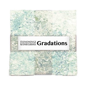 New Stonehenge Gradations 10 Inch Layer Cake Tile Square Blue Planet 48 Northcott 