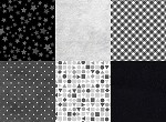 Playtime Flannel Basics Black Half Yard Bundle Maywood Studio 