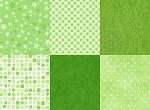 Playtime Flannel Basics Green Half Yard Bundle Maywood Studio 