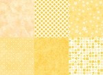 Playtime Flannel Basics Yellow Half Yard Bundle Maywood Studio 