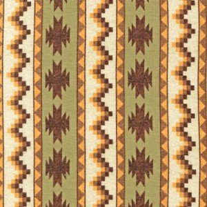 Timber Lodge Flannel 14475 44 Forest Aztec Stripe, Kaufman 