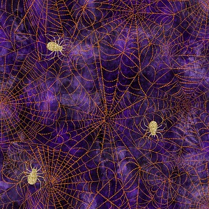 Boo Y4983 474 Punch Spider Webs Hoffman 