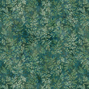 Tree Line Digital W5436 31 Ditsy Leaves Emerald Hoffman 