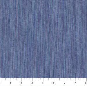 Space Dye W90830 45 Navy Cotton Yarn Dyed Subtle Strip Figo Northcott 