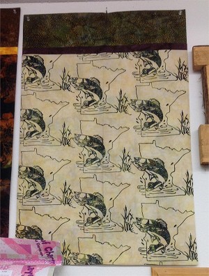 Walleye Bali Batik Exclusive Minnesota Charms Pillowcase Kit 