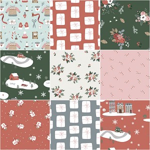Warm Wishes 10 Inch Layer Cake Square Riley Blake 