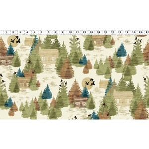 Wild and Free Lodge Jelly Roll Strips, Clothworks 