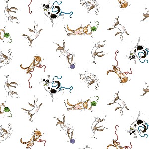 Having a Ball Y3188 1 Single Cats Clothworks 