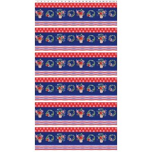 America the Beautiful Y3222 93 Border Stripe Clothworks 
