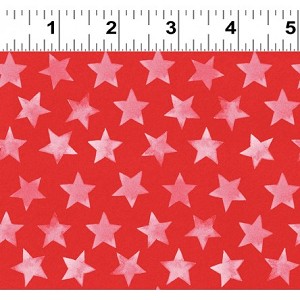 America the Beautiful Y3226 4 Flag Stars Red Clothworks 