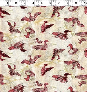 Quilt Minnesota 2025 Digital Loons Y4502 47 Light Wine Clothworks 
